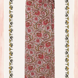 Sarong skirt in Ochre