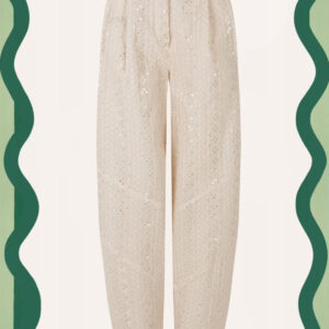 Pantalón blanco roto