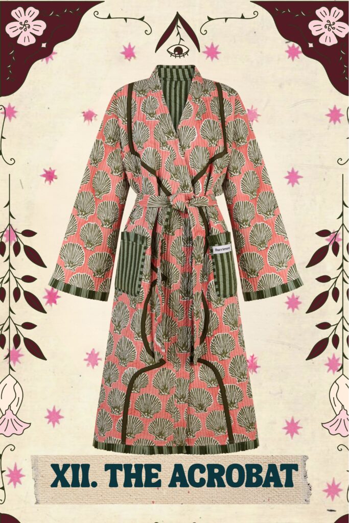 Bata_reversible_acolchada_Coral_Verde_Oliva_2