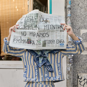 The blue in between jacket