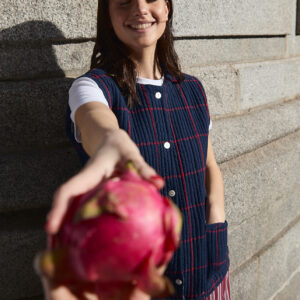 El chaleco de media tarde marino