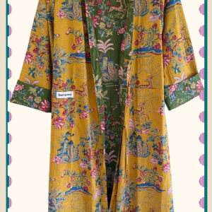 Bata Reversible Bosque Encantado